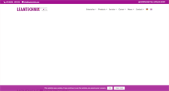 Desktop Screenshot of leantechnik.com